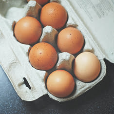 Foto van eieren